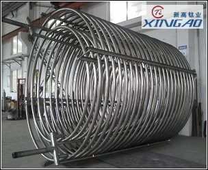 鈦盤管 制造好驗(yàn)收結(jié)束！