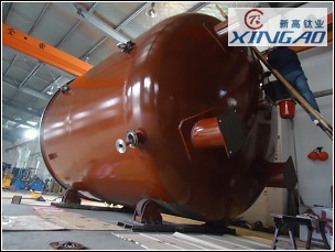 鈦反應(yīng)釜50000L，制造好驗(yàn)收結(jié)束！